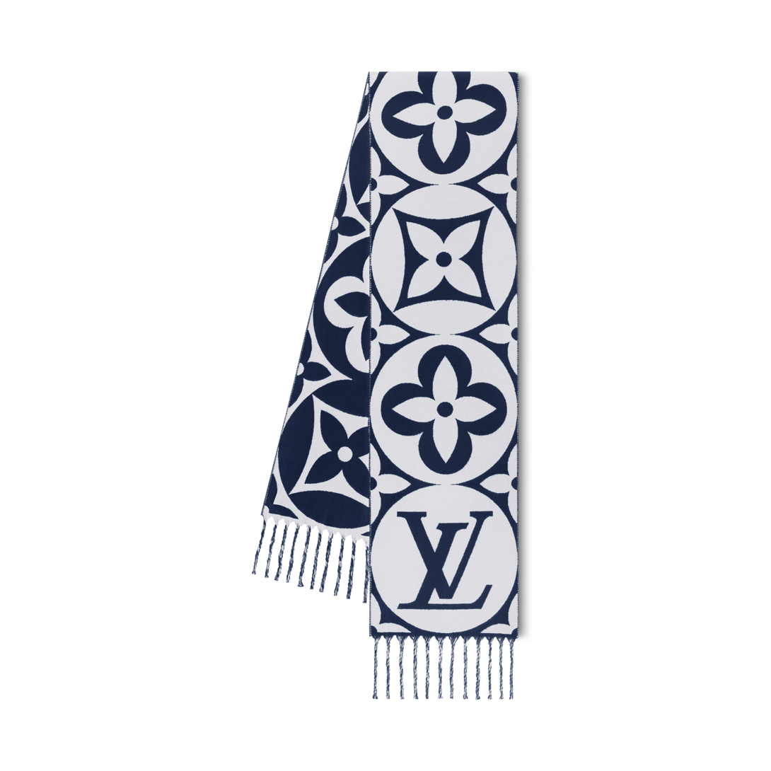 Cachecol LV Medallion para Mulheres | LOUIS VUITTON ®